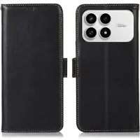 Mtp Products Xiaomi Redmi K90/Poco F8 Pro plånboksfodral i läder med RFID - Svart