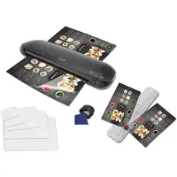 Olympia 4 in 1 Set with Laminator A 330 Plus - Laminator - kall-/värmelaminator - påse - 33 cm - med skärare och hörn rundare