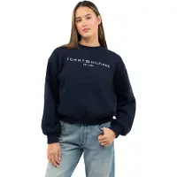 Tommy Hilfiger Corp Logo Modern Tröja