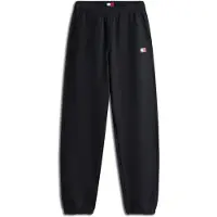 Tommy Hilfiger Byxa 'Tommy Badge Cuffed' svart