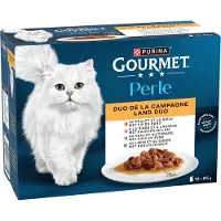 Gourmet Purina Perle Land Duo våtfoder katt