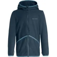 Vaude Kids Pulex Hooded Jacket, fleecejacka, mörkblå