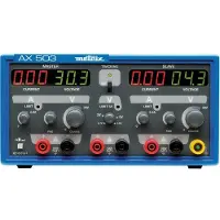 METRIX AX 503F Laboratorieaggregat, justerbar 0 - 30 V/DC 0 - 2.5 A fläktlös Antal utgångar 3 x