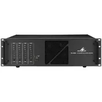 Monacor PA-4120 ELA-förstärkare 120 W 4 kanaler