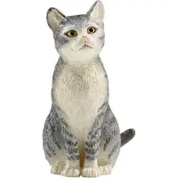 Schleich Djur - Sittande Katt - H: 4,5 cm 13771 - - One Size - Leksaksdjur