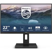 Philips 222S9JML LCD-skärm EEK D (A - G) 54.6 cm (21.5 tum) 1920 x 1080 pixel 16:9 4 ms DisplayPort, HDMI, VGA VA LCD