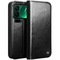 Qialino Xiaomi 17 Pro Max Classic Läder Plånboksfodral - Svart