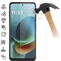 Mtp Products Motorola Moto G Play (2026) Skärmskydd av härdat glas - 9H - Case Friendly - Genomskinlig