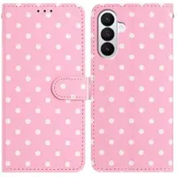 Mtp Products Samsung Galaxy S26 Pro plånboksfodral med prickmönster - rosa
