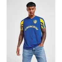 Score Draw Leeds United FC 2001 Third Retro Shirt, blå