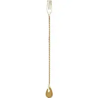 Barprofessional Barspoon Trident 30 Cm - Guld