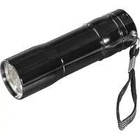 Hama Basic FL-92 - Ficklampa - LED - 0.5 W - vitt ljus - svart