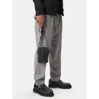 Calvin Klein Leather Slim Reporter Bag