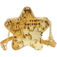 Loungefly Gold Stars Axelväska
