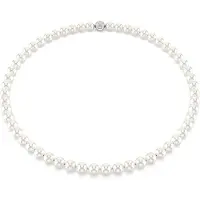 Swarovski Halsband silver / transparent / vit