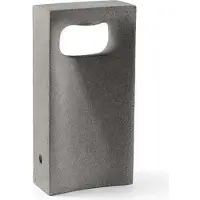 Faro LED pollare Glint, Aluminium / grå / zink, Betong, Modern, LED-utomhuslampa
