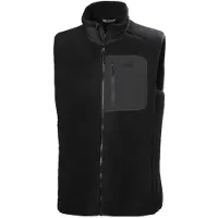 Helly Hansen Panorama Pile Block, Fleeceväst, Herr, Svart