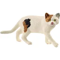 Schleich Djur - H: 5 cm - Amerikansk korthårskatt 13894 - - One Size - Leksaksdjur