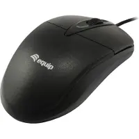 Equip Mouse Optische Tischmaus, Kabel, schwarz / 245102