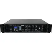 Omnitronic 80709650 Ljudförstärkare Effekt/Fas Svart (80709650)