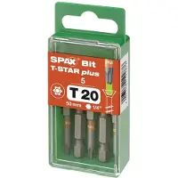 Spax 5000009193209 TX-bits Drivning: 1/4 Output: T-STAR plus TX 20 50 mm