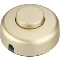 InterBaer Fotströmbrytare 250 V/AC 2 A 5062-010.01 Guld