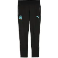 Puma Marseille Träningsbyxor - Svart/Team Aqua, storlek Medium