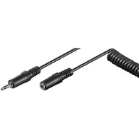 Wentronic Minijack förlängningskabel hane/hona - 5 meter