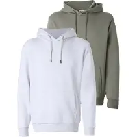 Only & Sons Sweatshirt 'ONSCERES' ljusgrå / grönmelerad