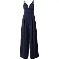 Wal G. Jumpsuit 'JACKIE' marinblå
