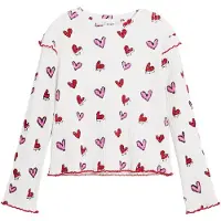 Desigual T-shirt eosin / röd / vit