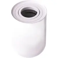 Eco-Light Ecolight halogenarmatur GU10 för montering, rund, vit OHN-3B
