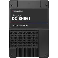 SanDisk Ultrastar DC SN861 NVMe SSD - 7.68TB U.2 ISE