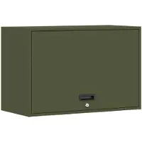 vidaXL Vägghylla för garage Olivgrön 80 x 40 x 53 cm