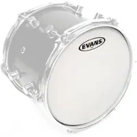 Evans G12 Coated White Drum Head 10"