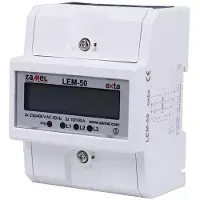 ZAMEL elmätare aktiv 3-fas digital 100A LEM-50 EXT10000322