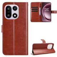 Mtp Products OnePlus 15 Plånboksfodral med Stativ - Brun