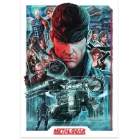 Fanattik Metal Gear Solid Montage Affisch