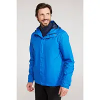 Mountain Warehouse Torrent vattentät jacka för män (Kobolt)