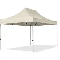 TOOLPORT 3x4,5 m snabbtält, Professional aluminium, champagne