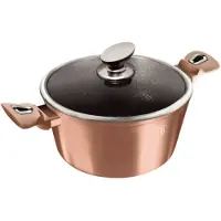 Berlinger Haus BH/6194, Grytfrom, Rund, Gjuten aluminium, gas, halogen, Induktion, Rose Gold, Tyskland