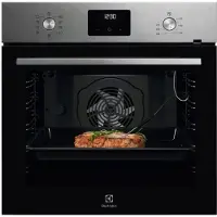 Electrolux SenseCook 600 COB402X - Ugn - inbyggd - fördjupning - bredd: 56 cm - djup: 55 cm - höjd: 59 cm - med självrengöring - Klass A+ - rostfritt stål