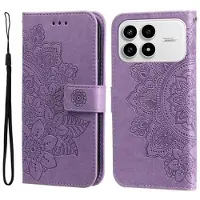 Mtp Products Xiaomi Redmi K90/Poco F8 Pro Mandala Series Plånboksfodral - Lila
