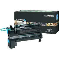 Lexmark toner C792X1CG original cyan 20 000 sidor