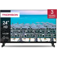 Thomson Easy TV 24HD2S13 - 24 Diagonal klass LED-bakgrundsbelyst LCD-TV - 720p 1366 x 768 - Direct LED