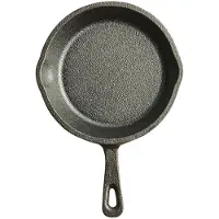 Cosy Homes Liten stekpanna Gjutjärnshandtag Design Nonstick Mini Sizzling Plate Äggpanna för Hemmet Stor Storlek