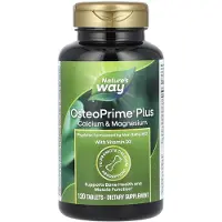 Nature'S Way , OsteoPrime Plus Kalcium & Magnesium, 120 Tabletter