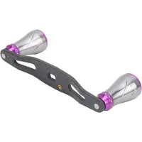 Wosawe outdoor sports 95MM Spinnrulle Vaggande Handtag Grepp Vänster Höger Fiskeknapp Ersättning Pistol Lila