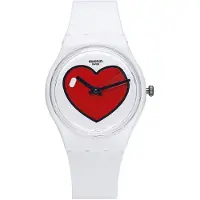 Swatch Gw718 Alla hjärtans dag LOve O clOck Public Uretanklocka GW718
