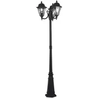 LINDBY Utomhusbelysning , Edana, Svart, Aluminium, Modern